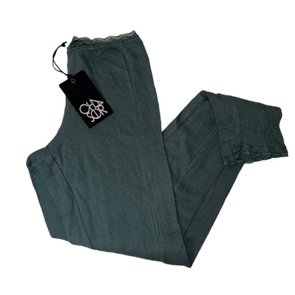 Chaser Pants - CHASER Lace Emerald Revolve NWT  Leggings